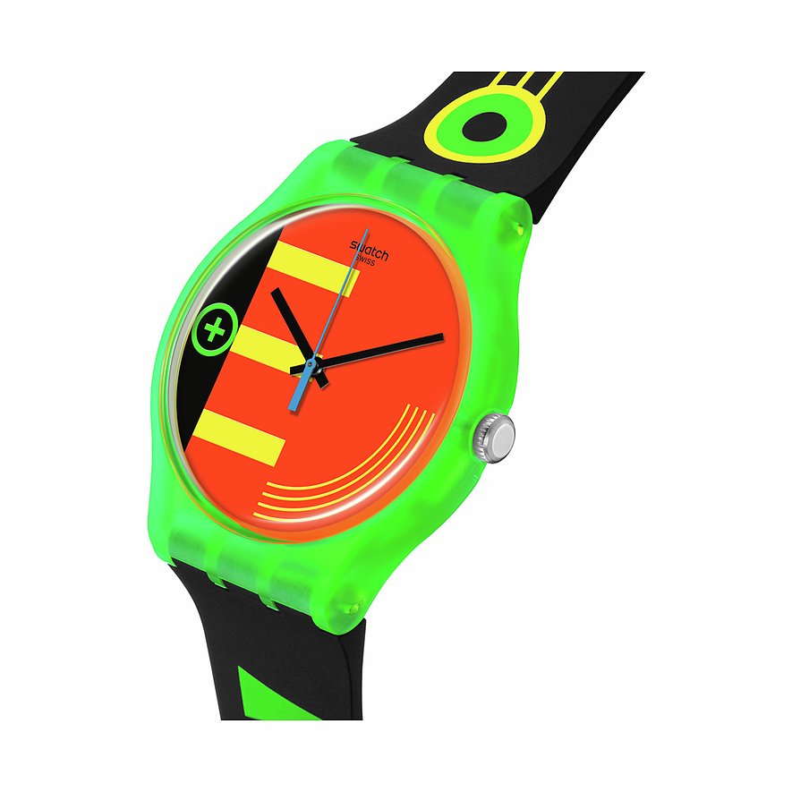 Swatch Montre unisexe 2405 SWATCH NEON SO29G106