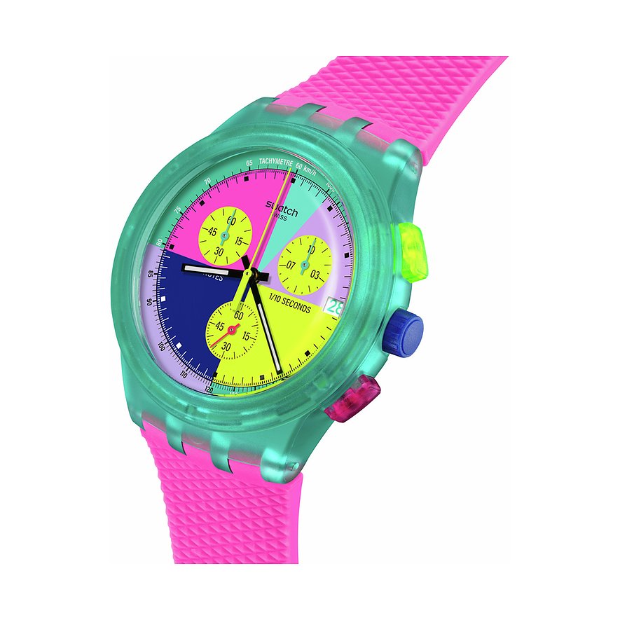 Swatch Unisexklocka 2405 SWATCH NEON SUSG408