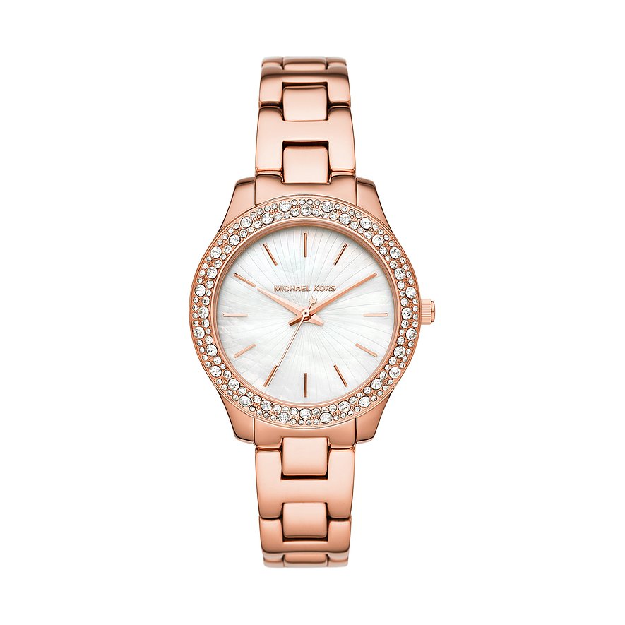 2. Chance - Michael Kors Damenuhr MK4557, Damen, Edelstahl, Armband: Edelstahl, Quarz, analog