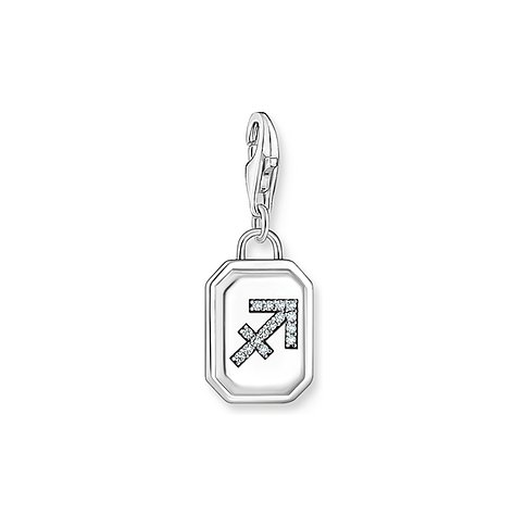 Thomas Sabo Anhänger aus 925er Silber mit Zirkonia im Sternzeichen Schütze.