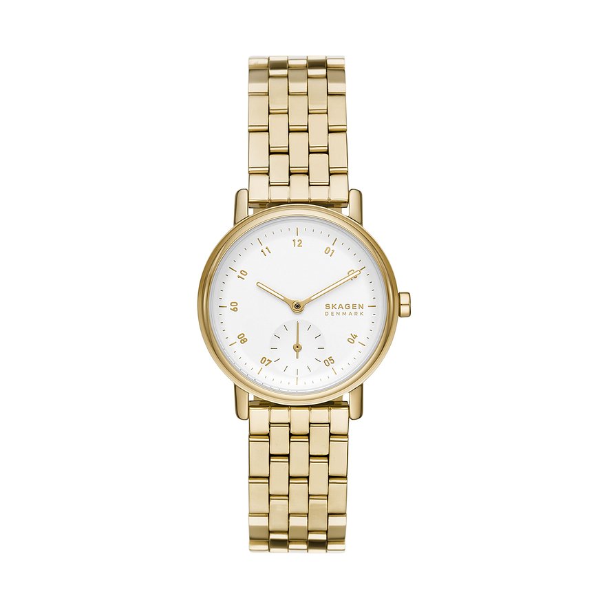 2. Chance - Skagen Damenuhr SKW3102, Damen, Edelstahl, Armband: Edelstahl, Quarz, analog