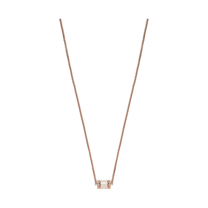 2. Chance - Emporio Armani Kette EGS2828221, Damen, Edelstahl, Kunstharz, roségold
