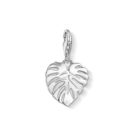 Thomas Sabo Anhängeschmuck aus 925er Silber, Blatt-Anhänger.