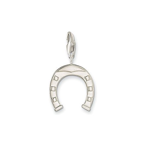 Thomas Sabo Charm aus 925er Silber als Hufeisen mit Karabinerverschluss.