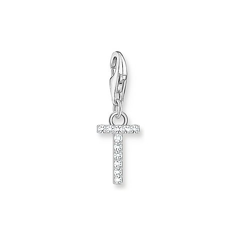 Thomas Sabo Charm-Anhänger aus 925er Silber mit Zirkonia.