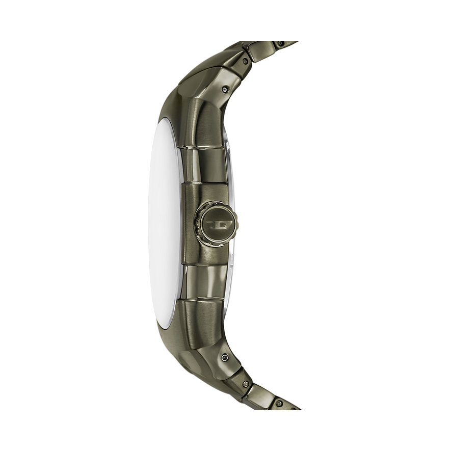 Diesel Herrenuhr D-SRUPTOR DZ2215, Herren, Edelstahl, Armband: Edelstahl, Quarz, analog