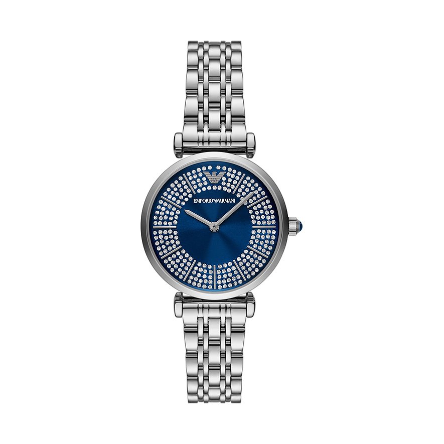 Emporio Armani Damenuhr AR11627, Damen, Edelstahl, Armband: Edelstahl, Quarz, analog