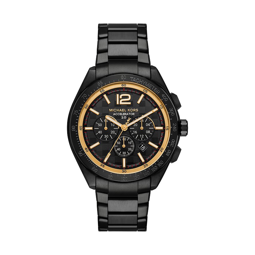 Michael Kors Chronograph ACCELERATOR 2.0 MK9179, Herren, Edelstahl, Armband: Edelstahl, Quarz, analog