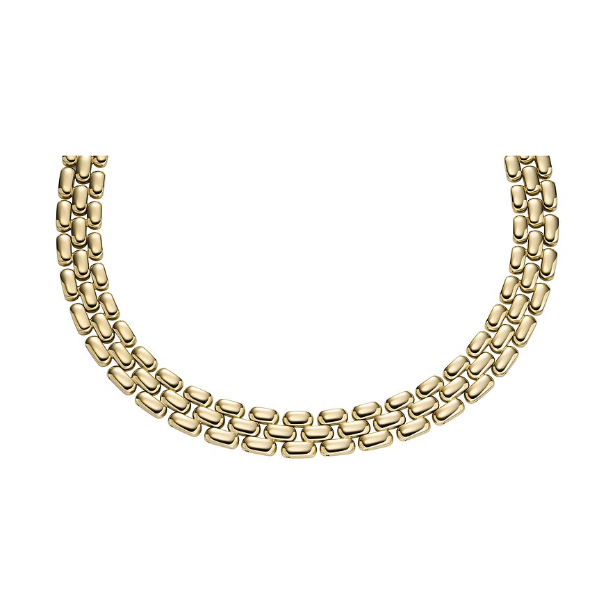 Fossil Kette ARDEN, Damen, Edelstahl, gold