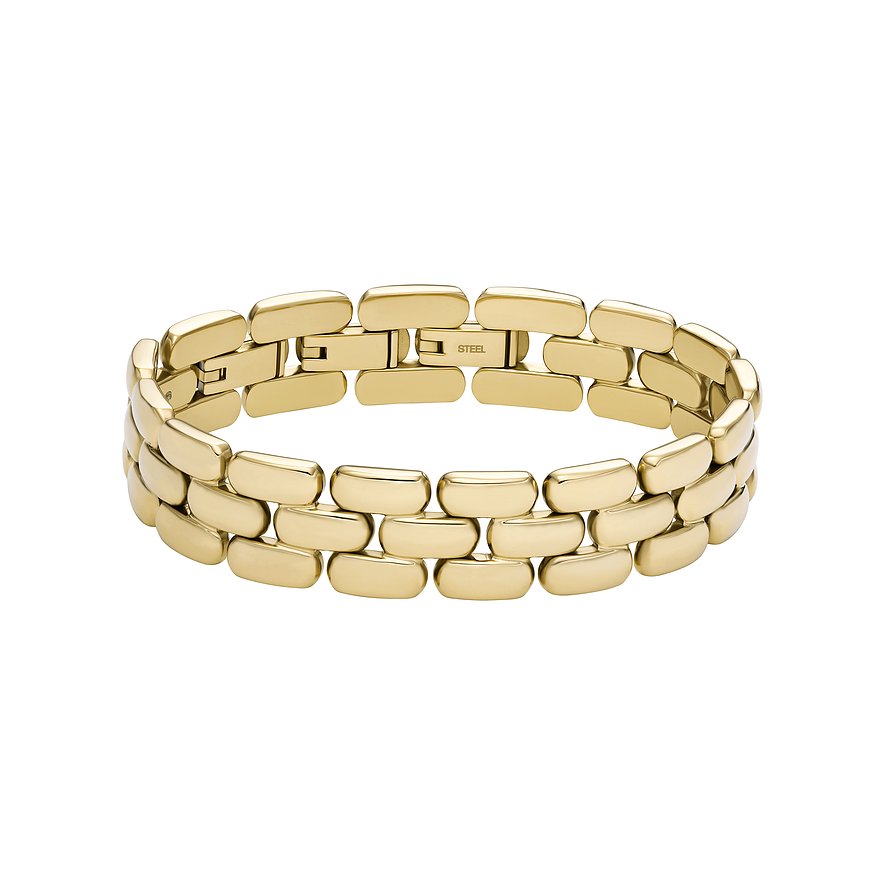 Fossil Armband ARDEN, Damen, Edelstahl, gold