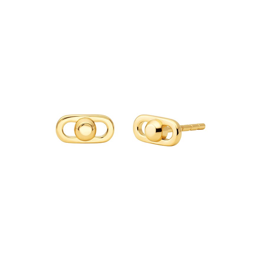 Michael Kors Ohrstecker MICHAEL KORS ASTOR LINK, Damen, 925er Silber, gold