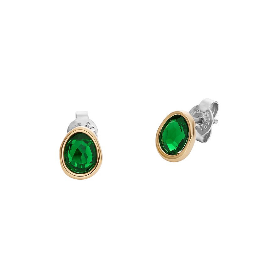 Skagen Boucles d'oreilles à fermoir à poussette SOFIE SEA GLASS SKJ1856710 Acier inoxydable