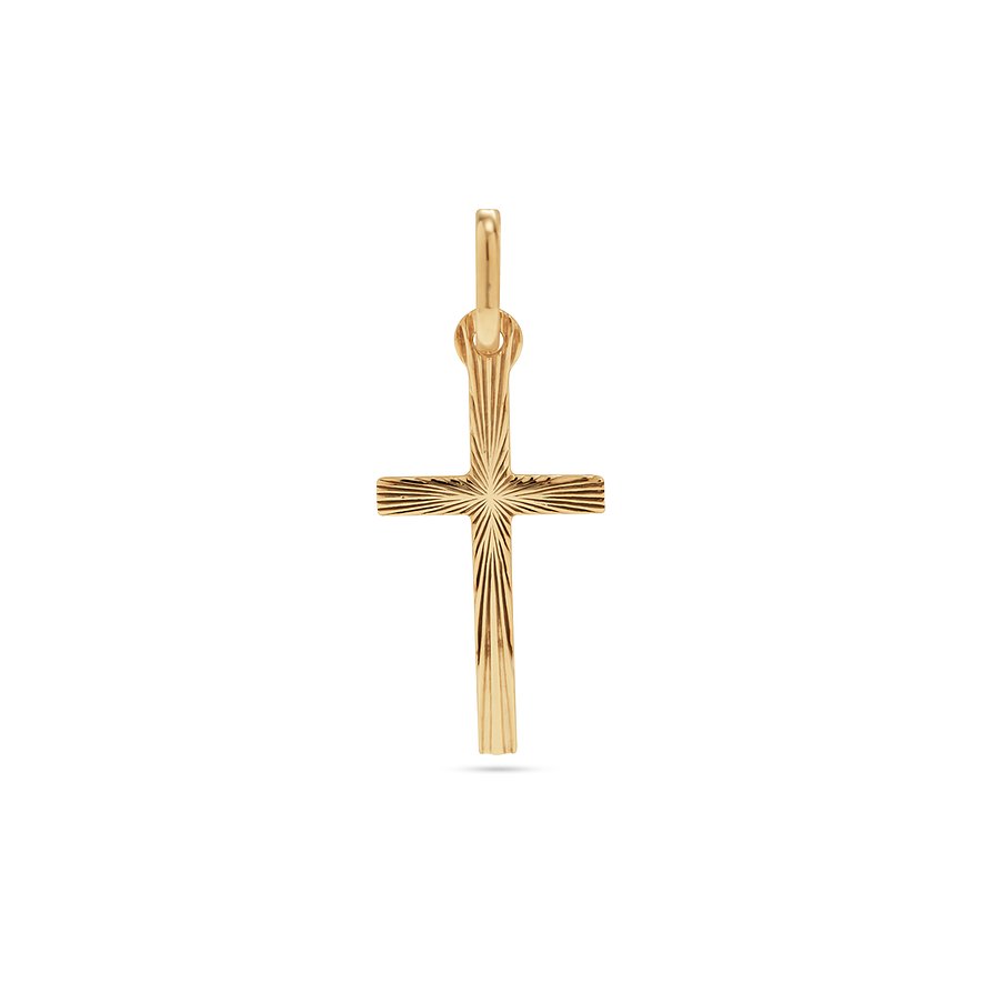 FAVS Anhänger, Damen, 375er Gelbgold, gelbgold