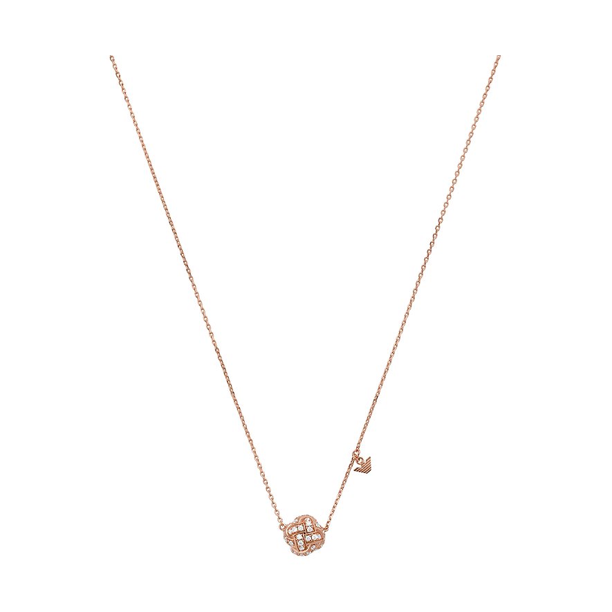 2. Chance - Emporio Armani Kette EG3537221, Glasstein, Damen, 925er Silber, roségold