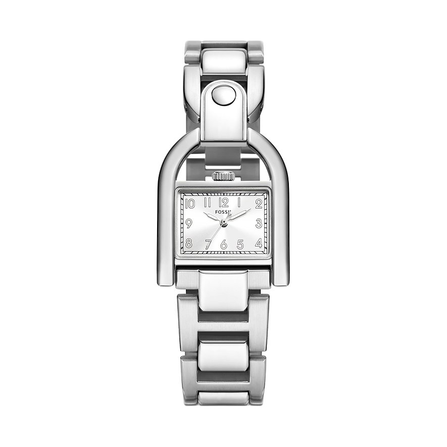 2. Chance - Fossil Damenuhr ES5326, Damen, Edelstahl, Armband: Edelstahl, Quarz, analog