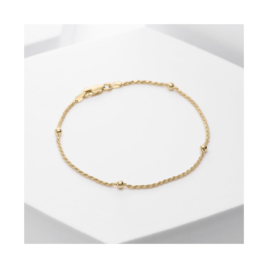 CHRIST armbånd af genanvendt 925 sterling sølv med kugler.