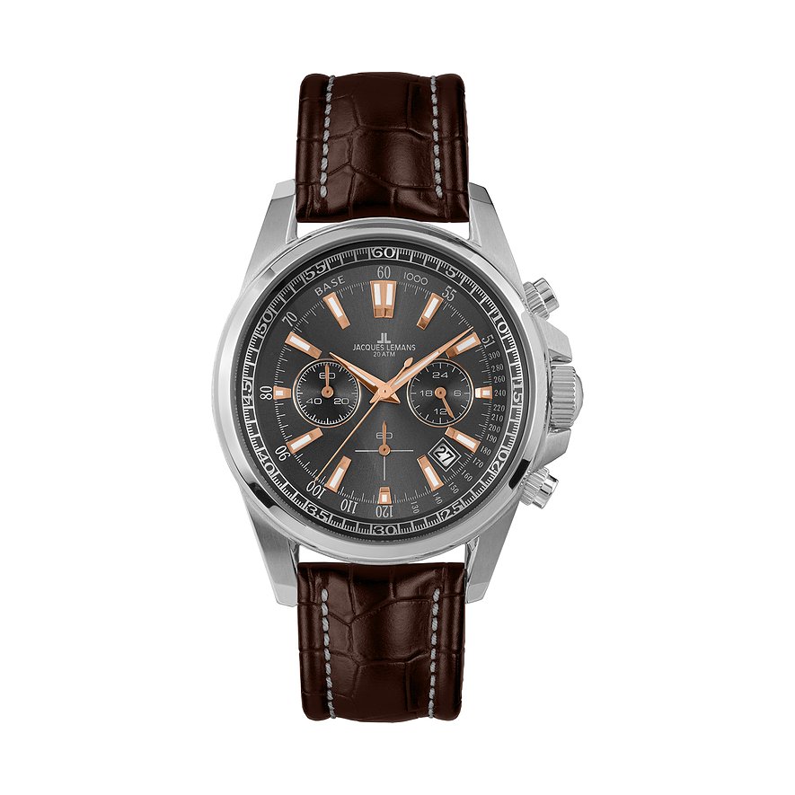 Jacques Lemans Montre pour hommes Liverpool 42-10F