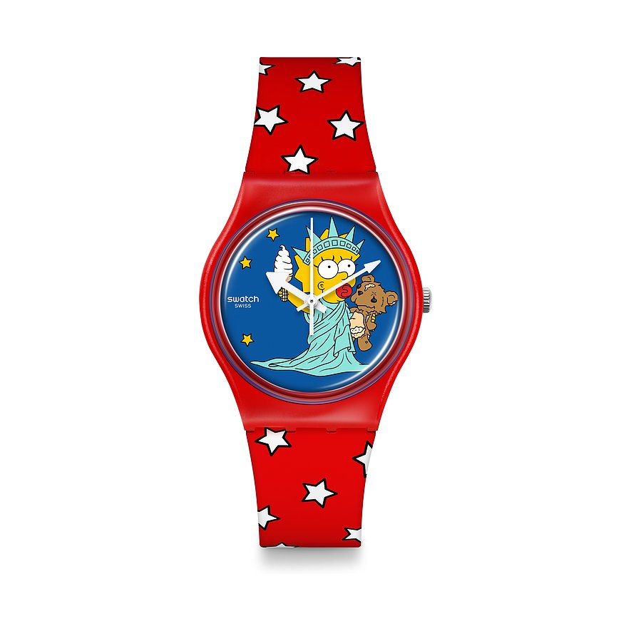 Swatch Montre unisexe THE SIMPSONS COLLECTION SO28Z120