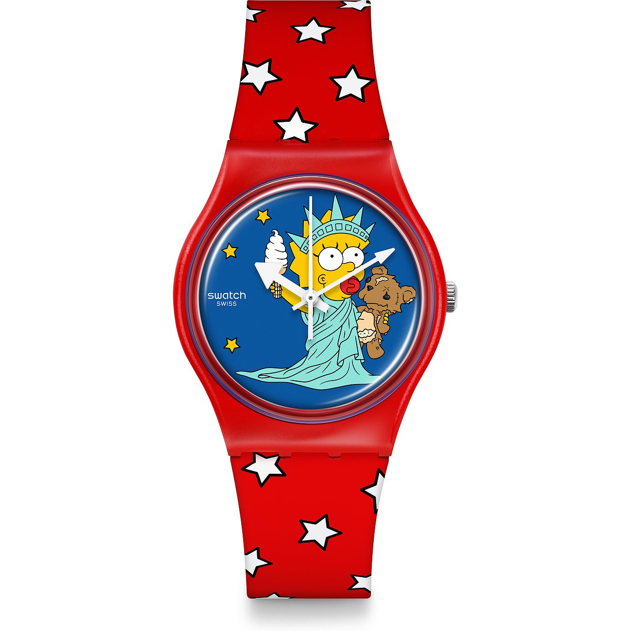 Swatch Unisexuhr THE SIMPSONS COLLECTION SO28Z120