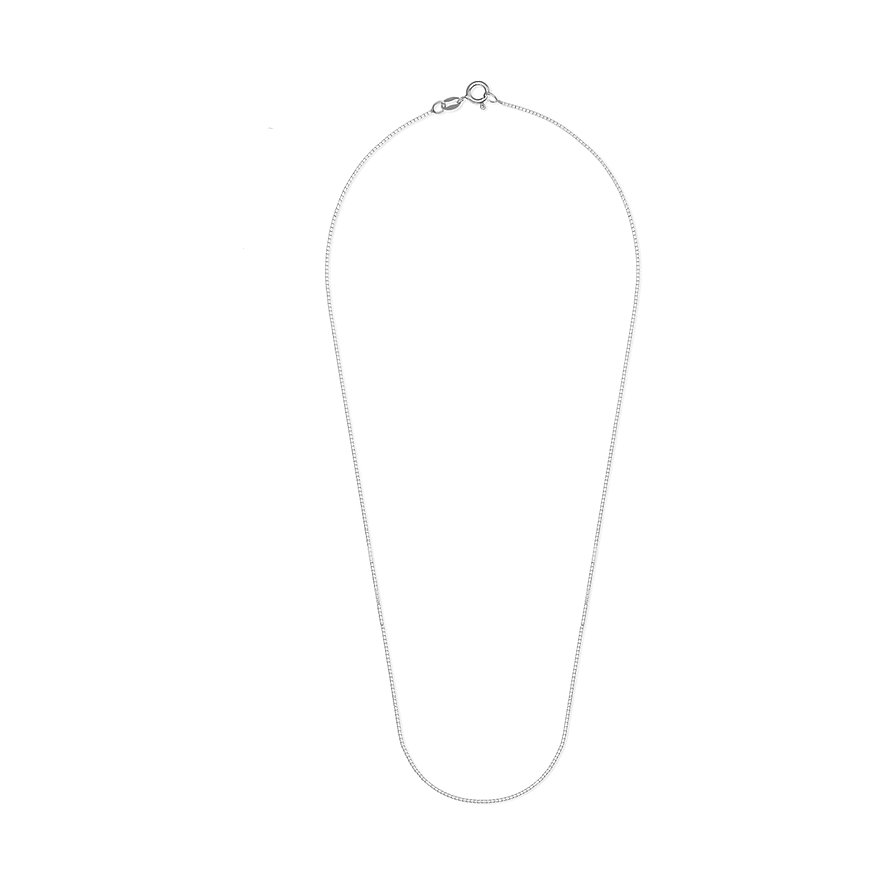 Collana FAVS in argento riciclato 925, a catena snake.