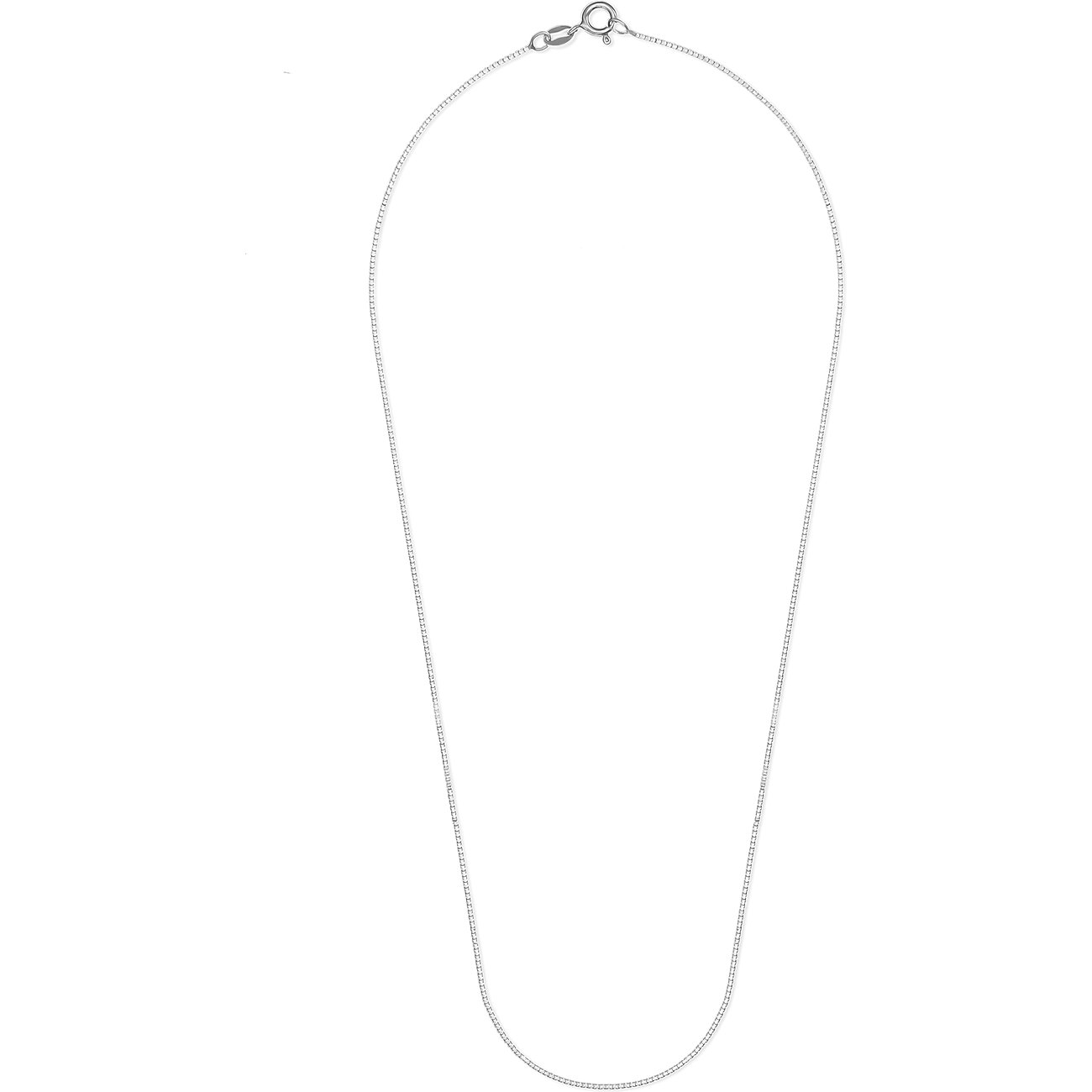 Collana FAVS in argento riciclato 925, a catena snake.