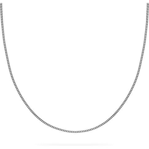 FAVS ketting van gerecycled 925 zilver, eenvoudige schakelketting.