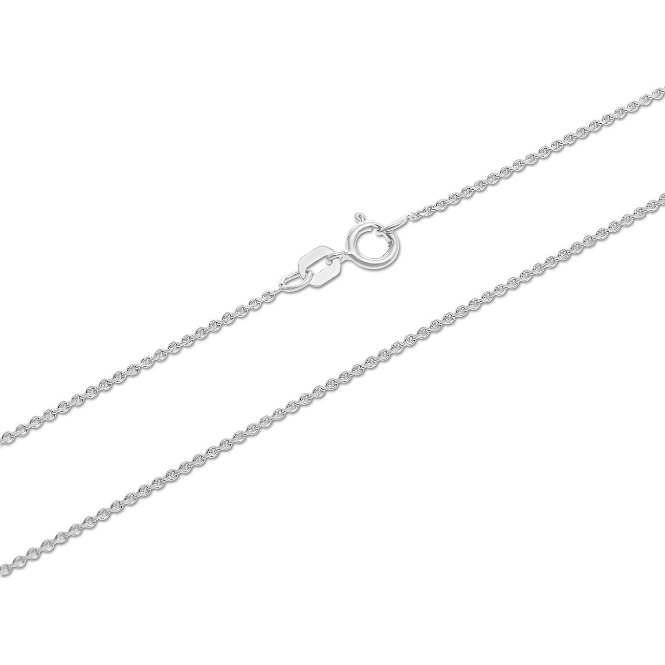 Collana FAVS in argento 925 riciclato, con chiusura a moschettone.