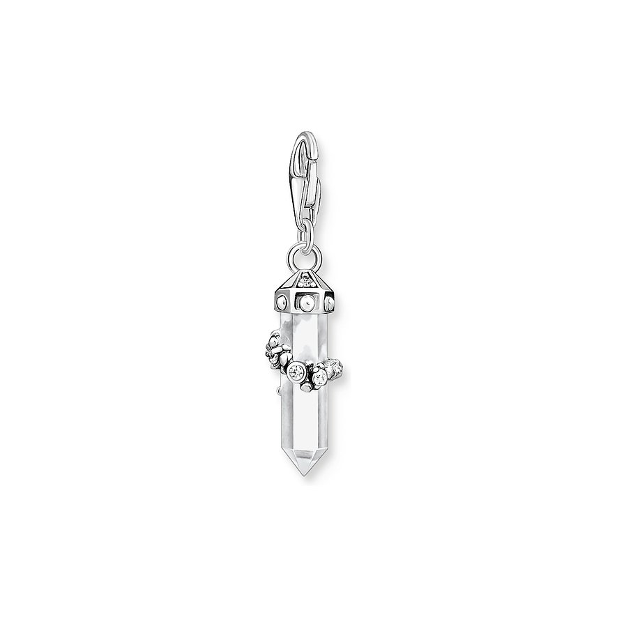 Thomas Sabo Charm Anhänger aus 925er Silber mit Zirkonia.