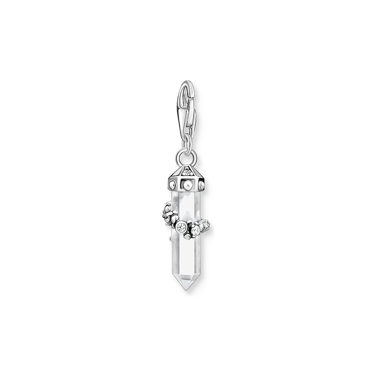 Thomas Sabo Charm Anhänger aus 925er Silber mit Zirkonia.