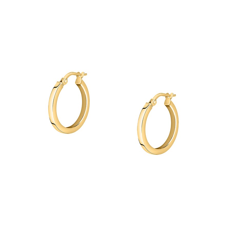 CHRIST Creolen, Damen, 585er Gelbgold, gelbgold