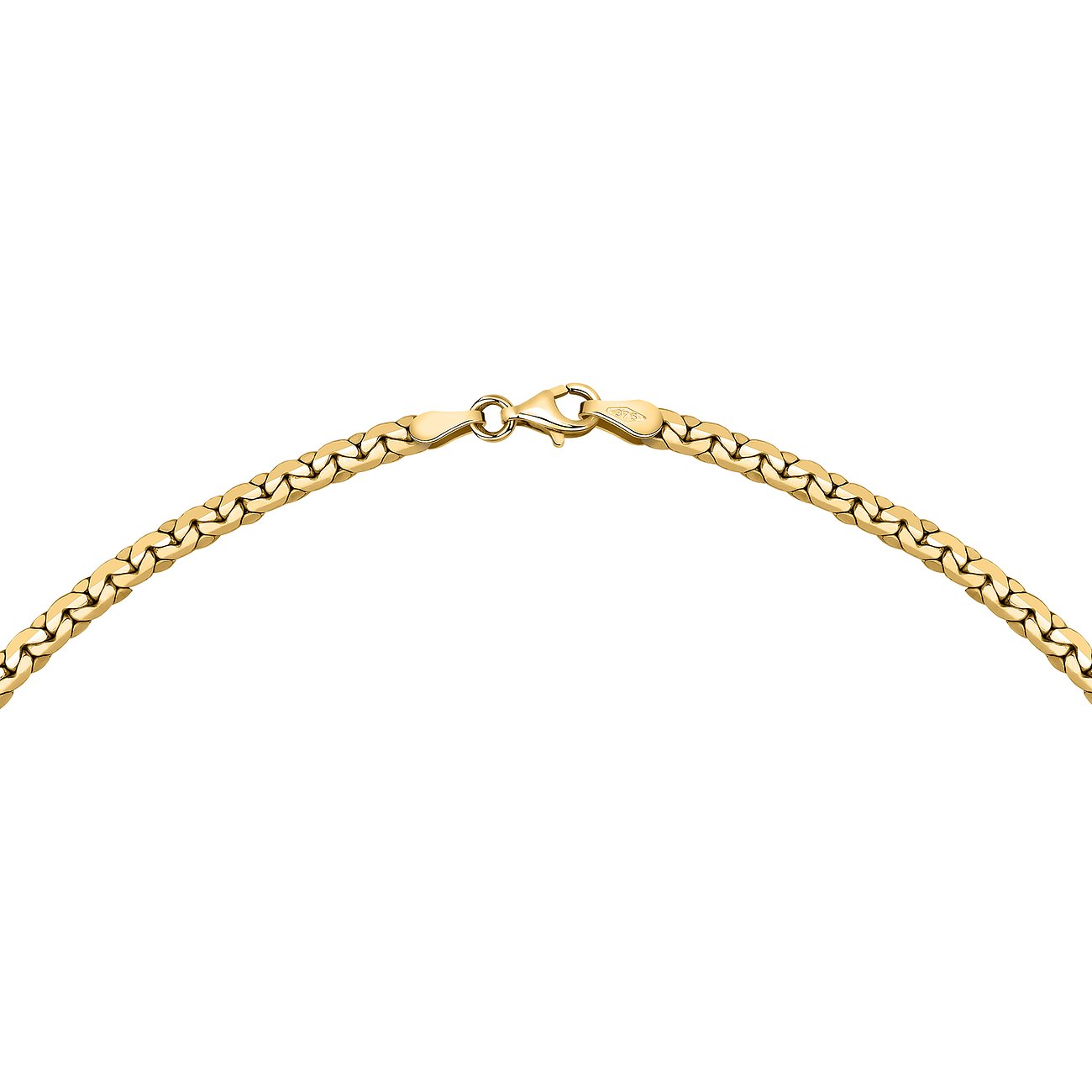 CHRIST Halsschmuck aus 375 Gelbgold mit Karabinerverschluss.