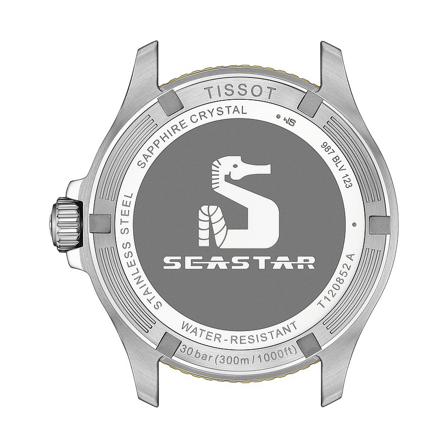 Tissot Herrenuhr Seastar 1000 GMT T1208522205100