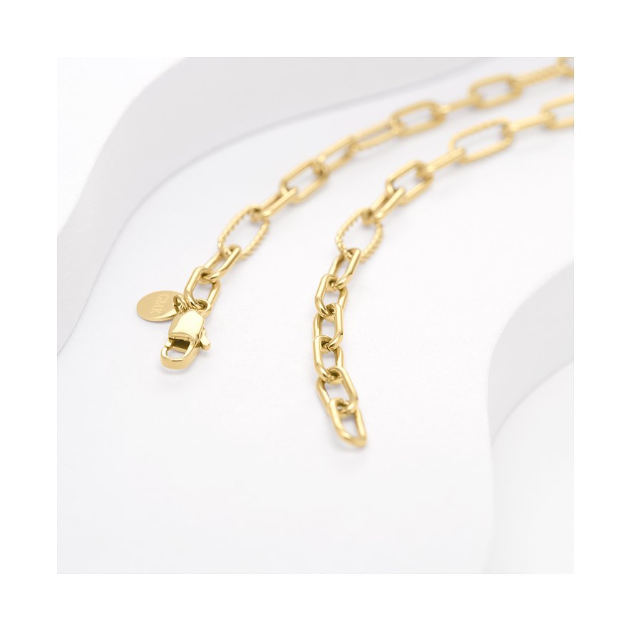 GMK Collection Halskette aus Edelstahl mit Gliederketten-Design.