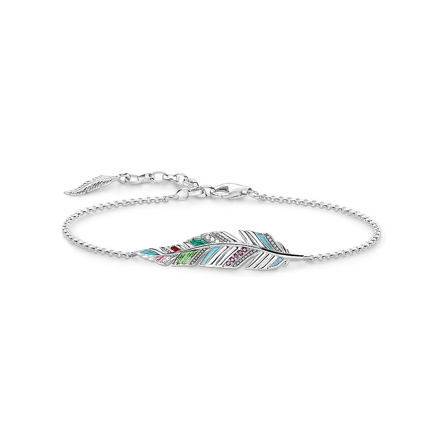 2. Chance - Thomas Sabo Armband SCA150235, Zirkonia, Damen, 925er Silber, silber