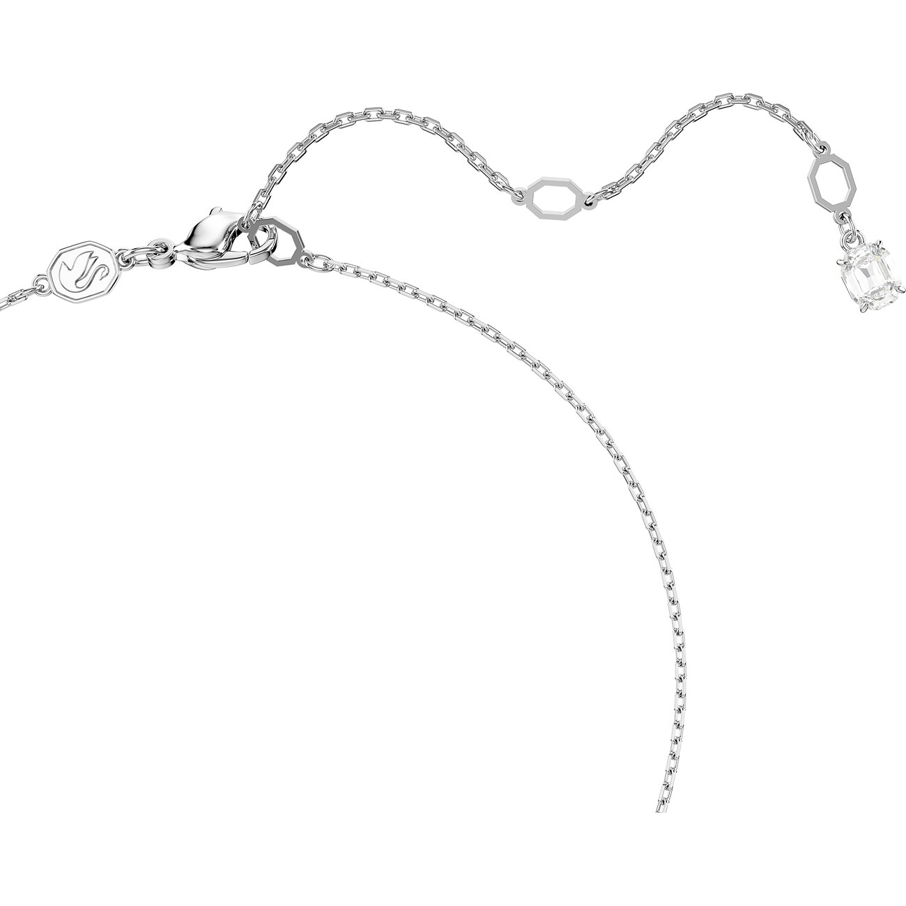 Swarovski Set Schmuck aus Metall mit einem Swarovski-Kristall.