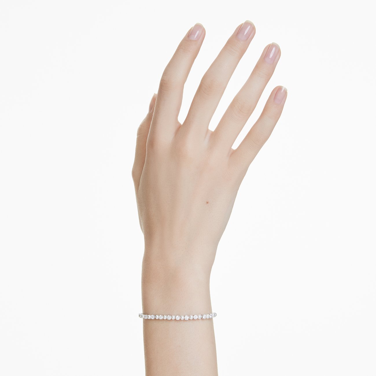 Swarovski Armband aus Metall mit Swarovski-Kristallen.