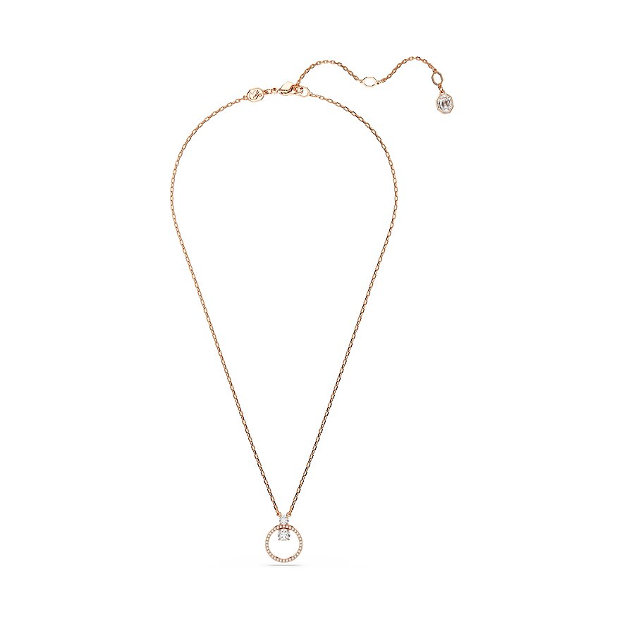 Swarovski Kette Constella Pavé, Swarovski-Kristall, Damen, Metall, weiß