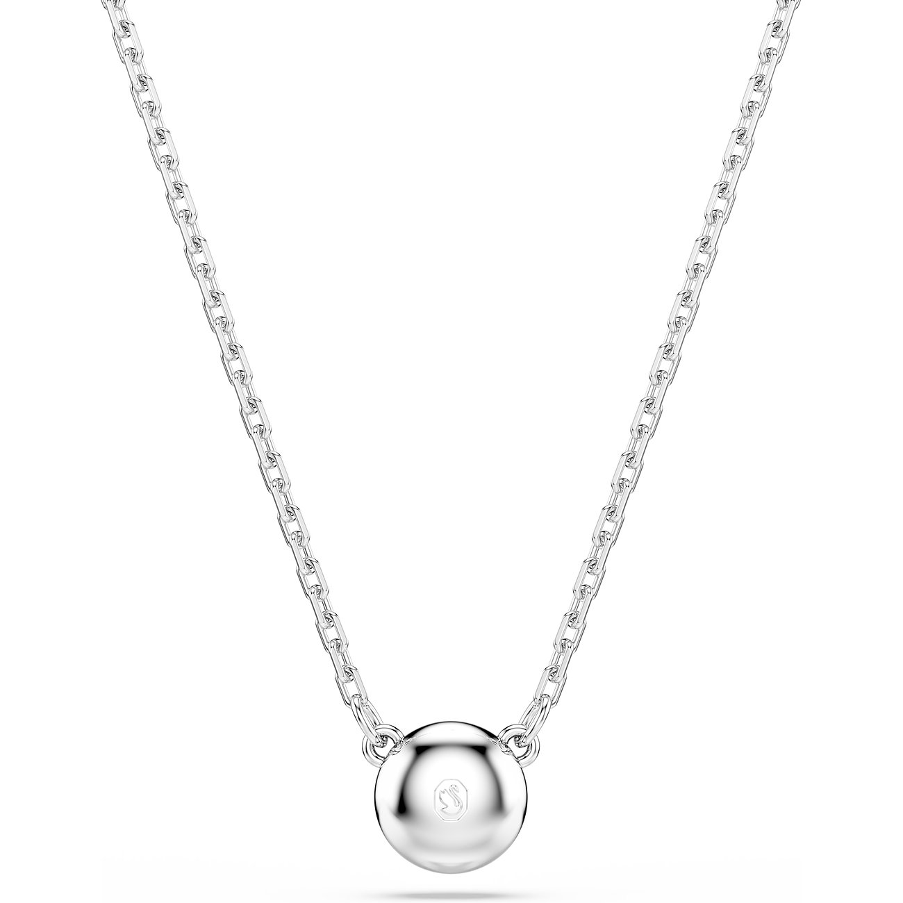 Swarovski Halsschmuck aus Metall mit Kristallen, Kugelanhänger.