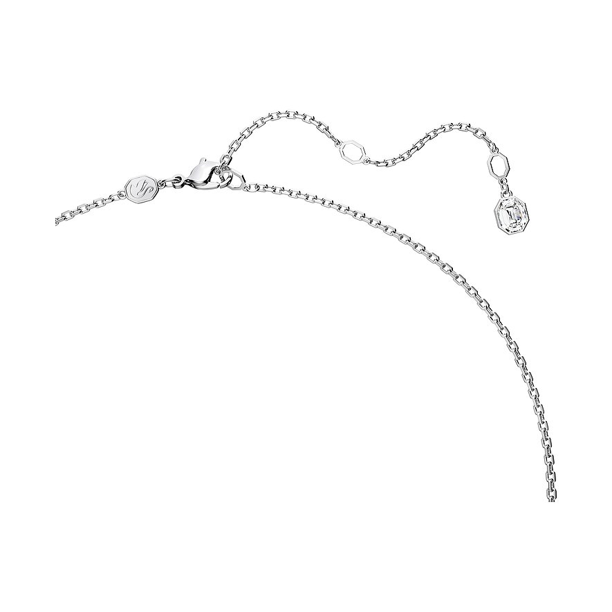 Swarovski Halskette aus Metall mit einem Kristall-Anhänger.