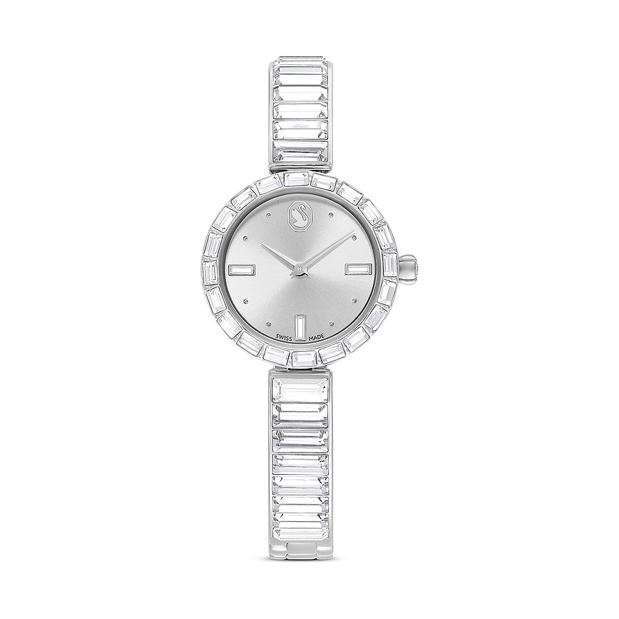 Swarovski Damenuhr Lucent Bangle 5677487, Swarovski-Kristall, Unisex, Metall