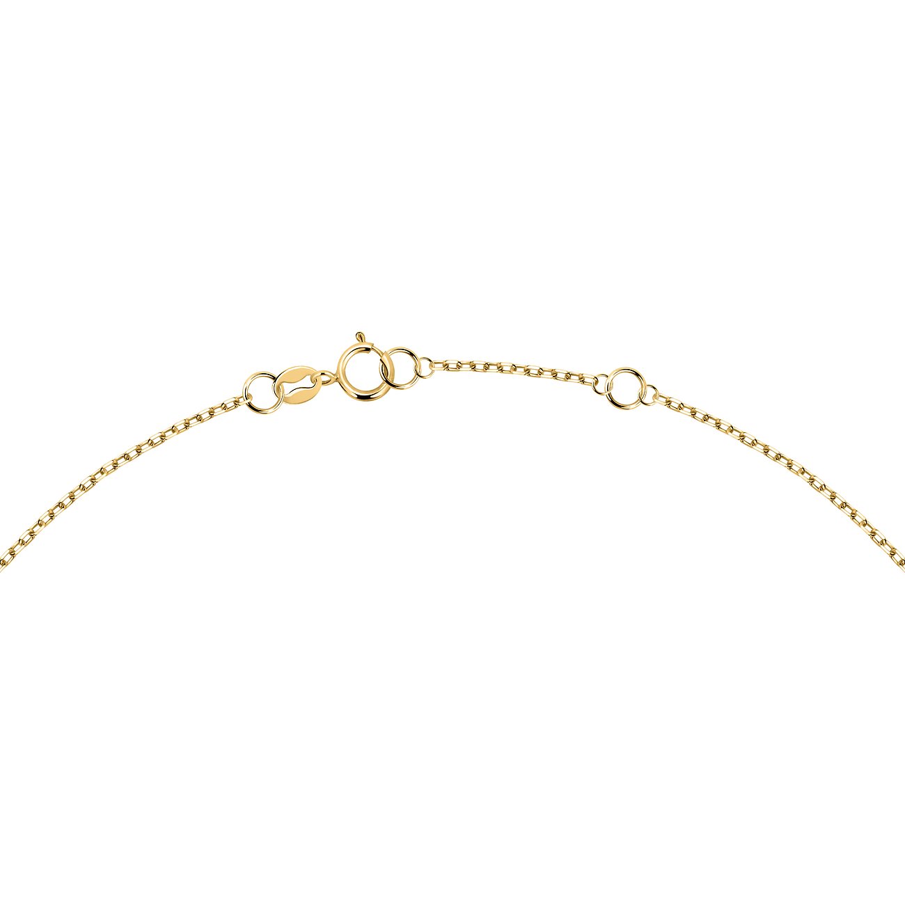 FAVS Halsschmuck aus 375 Gelbgold mit Zirkonia.
