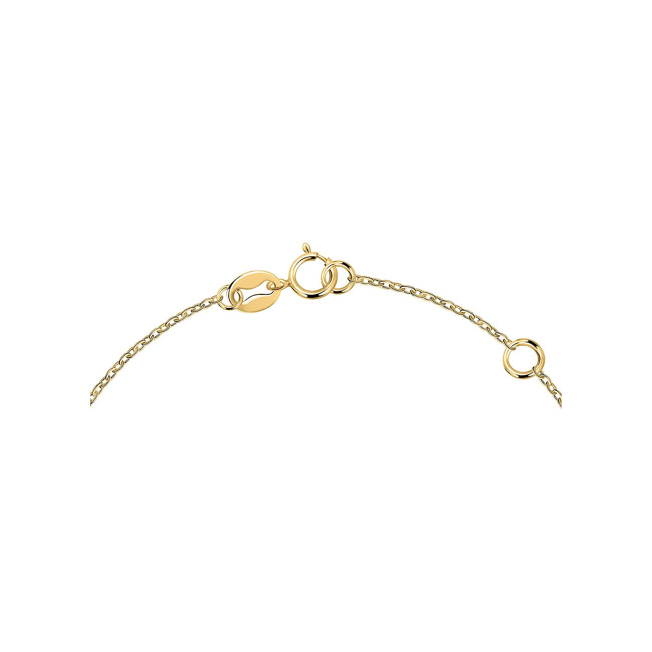 FAVS armbånd i 375 hvidguld og 375 gult guld med zirkonia.