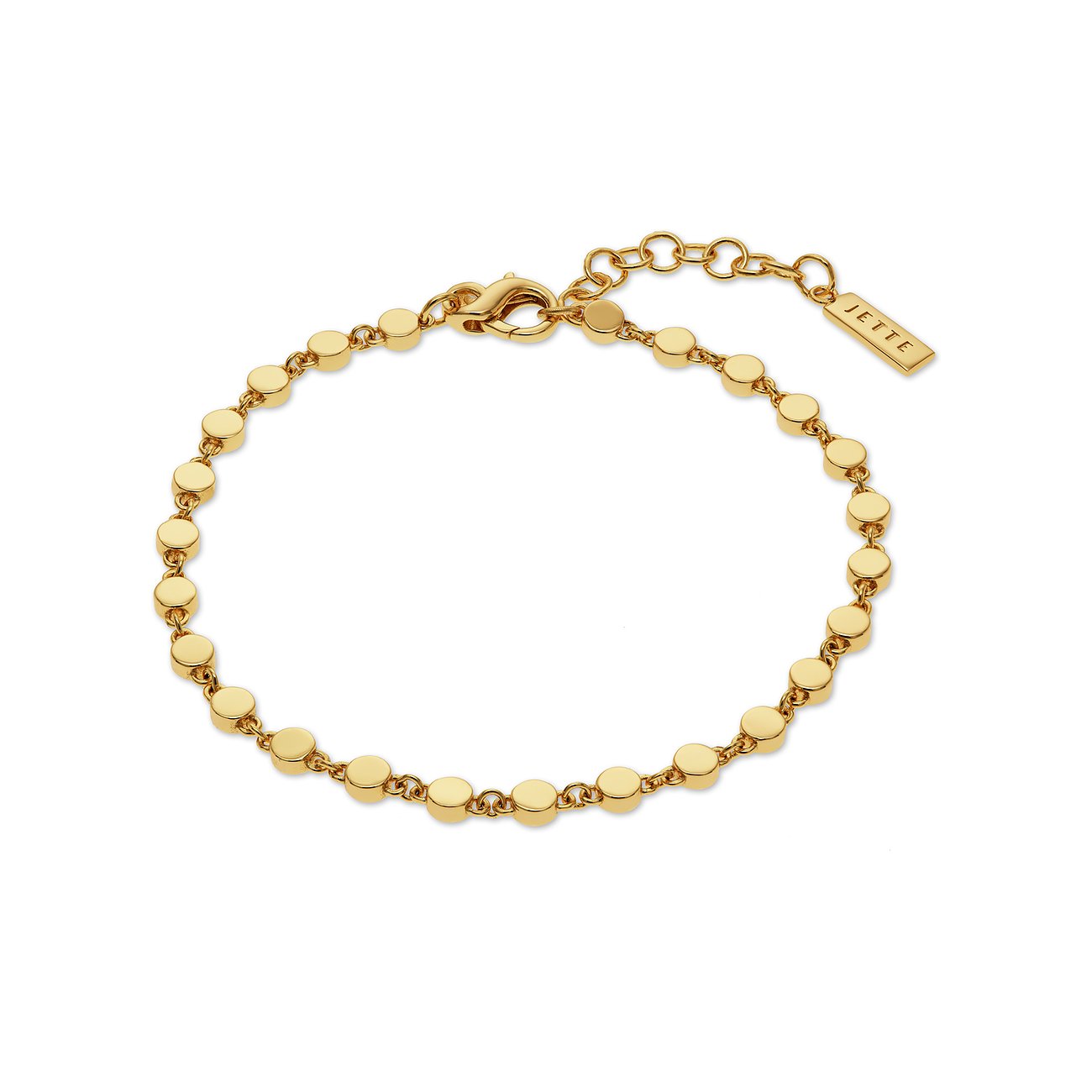 JETTE Armband aus 925er recyceltem Silber mit Zirkonia.