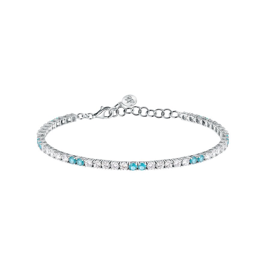 Morellato Armband Tesori, Zirkonia, Damen, 925er Silber, recycelt, silber