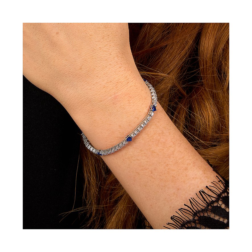 Morellato Armband aus recyceltem 925er Silber mit Zirkonia.