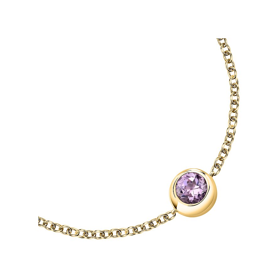 Bracciale Morellato in argento riciclato 925 con ametista.