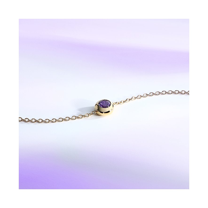 Bracciale Morellato in argento riciclato 925 con ametista.