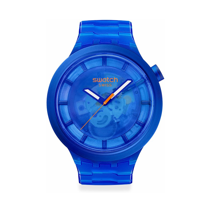 Swatch Unisexuhr 2407 COLORS OF JOY SB05N116, Unisex, Kunststoff, Armband: Kunststoff, Quarz, analog