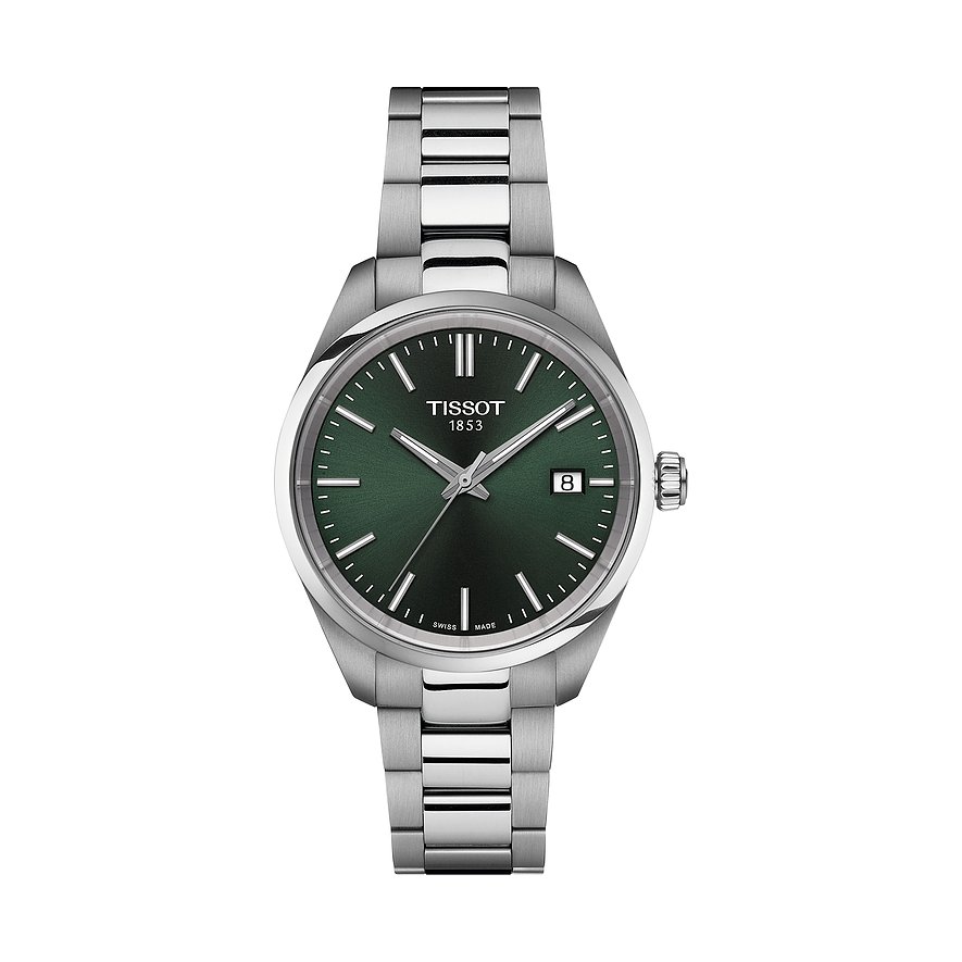 Tissot Unisexuhr PR 100 T1502101109100, Unisex, Edelstahl, Armband: Edelstahl, Quarz