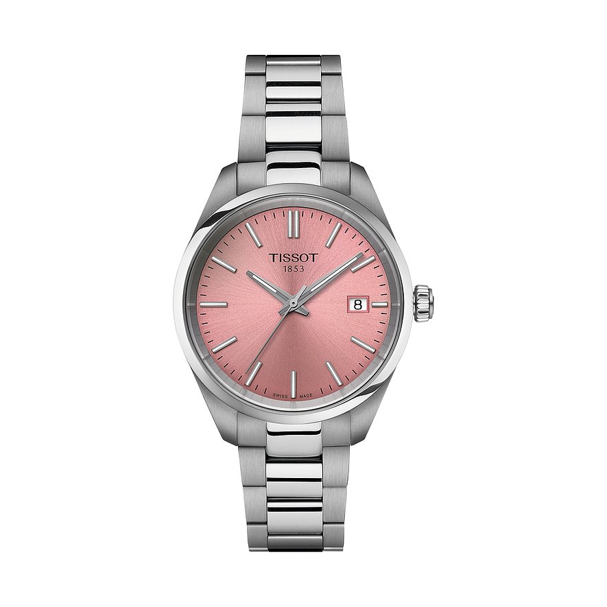 Tissot Unisexuhr PR 100 T1502101133100, Unisex, Edelstahl, Armband: Edelstahl, Quarz